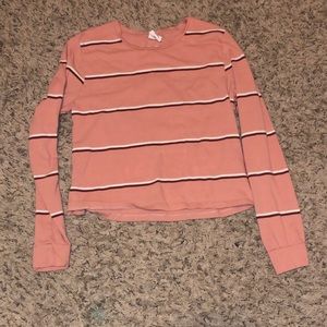 Pink Striped Shirt